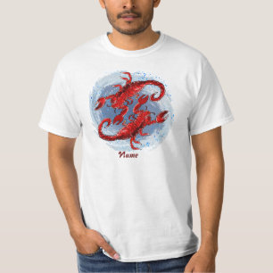Yin Yang Scorpion t-shirt