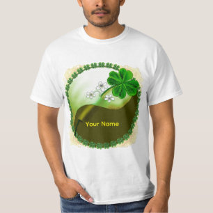Yin Yang Shamrock T-Shirt