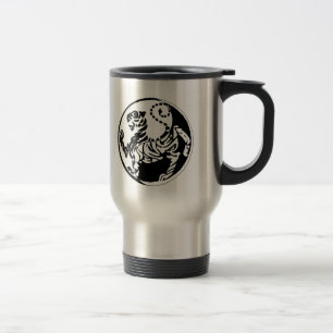 YIN YANG SHOTOKAN TIGER (2-side printing) Travel Mug