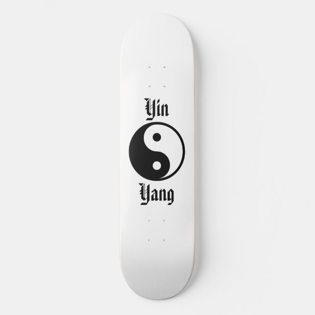 Yin Yang Skateboard (Front)