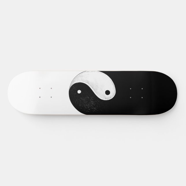 Yin-Yang Skateboard (Horz)