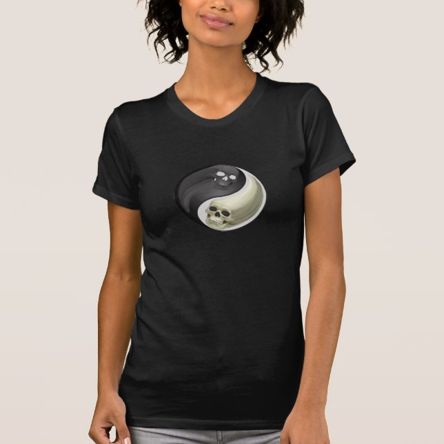 Yin Yang Skulls T-Shirt (Front)