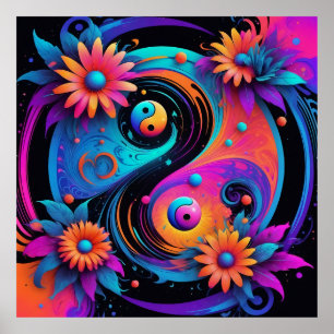 Yin Yang Spiritual Harmony Poster