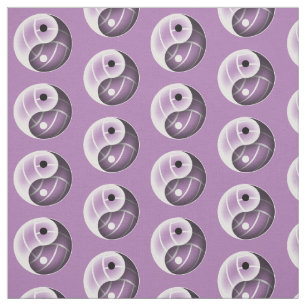 yin yang sports volleyball lavender or ANY colour Fabric