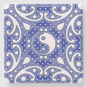 Yin Yang Stone Coaster