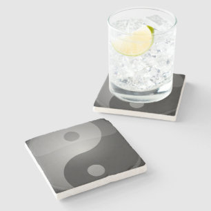 Yin Yang Stone Coaster