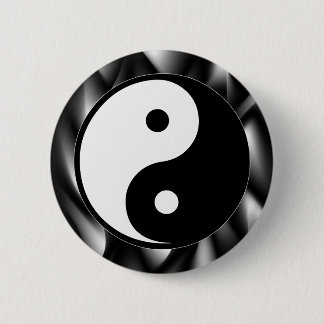 Yin Yang Symbol 6 Cm Round Badge