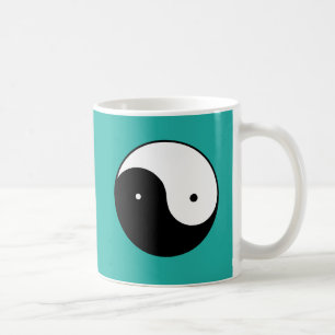 Yin Yang Symbol Coffee Mug