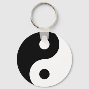 Yin Yang Symbol Key Ring