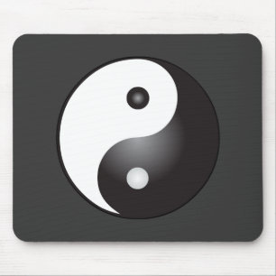 Yin Yang Symbol: Mouse Mat