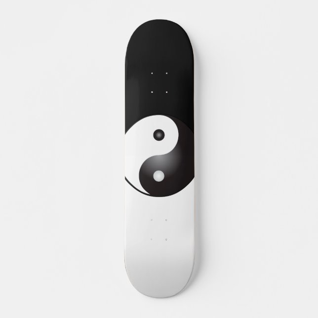 Yin Yang Symbol: Skateboard (Front)