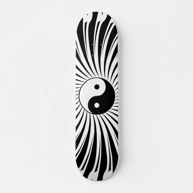 Yin Yang Symbol: Skateboard (Front)