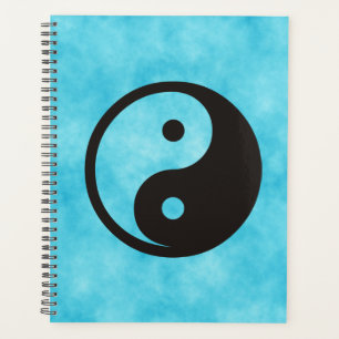 Yin Yang Symbol - solid tattoo design Planner