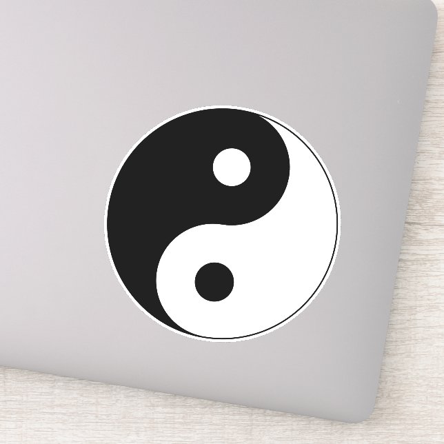 Yin Yang Symbol Spiritual (Detail)