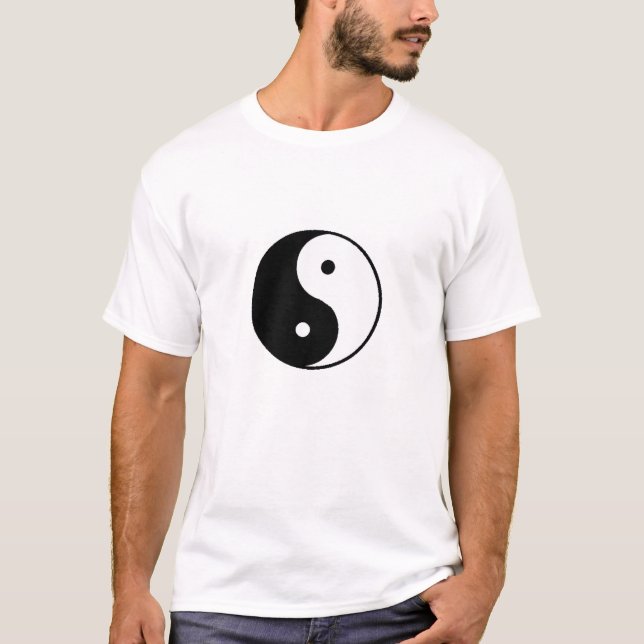 yin yang symbol T-Shirt (Front)