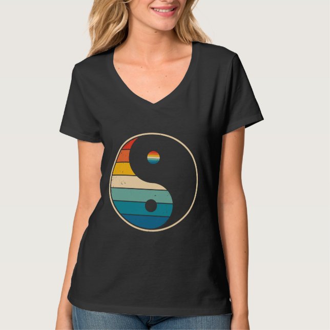 Yin Yang Symbol T-Shirt (Front)
