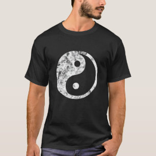 Yin Yang T-Shirt. Fun Yin-Yang Symbol Yoga Tao Tee
