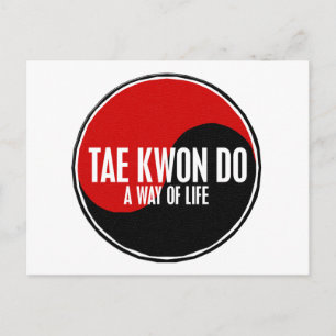 Yin Yang Tae Kwon Do 1 Postcard