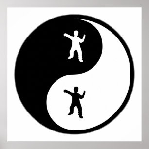 Yin Yang Tai Chi Poster