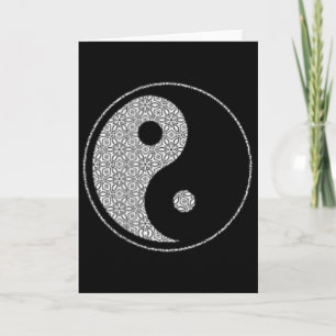 Yin Yang Tai Chi, Qi Gong, Yoga, Wushu, Martial Ar Card