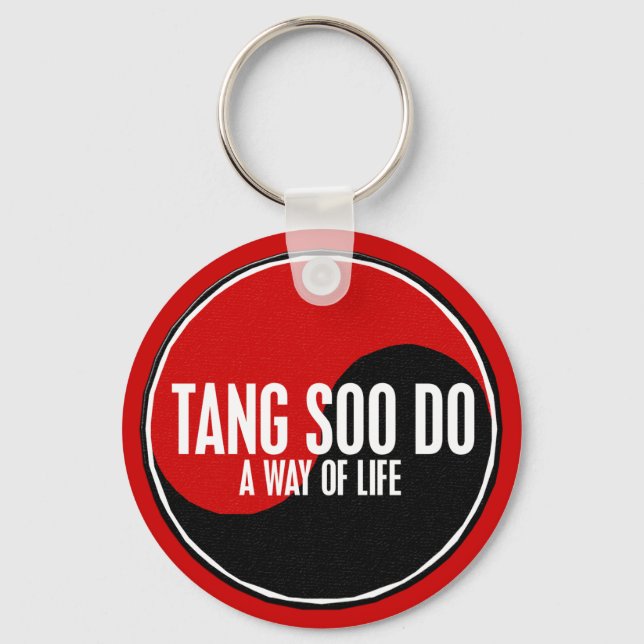 Yin Yang Tang Soo Do 1 Key Ring (Front)