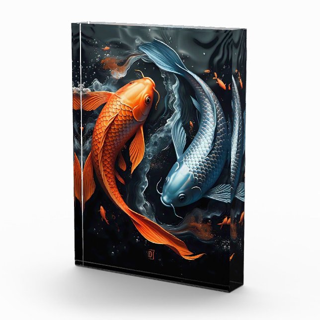 Yin & Yang: The Dance of Koi Photo Block (Right)