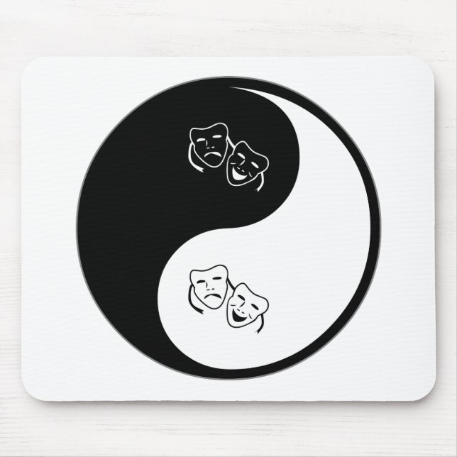 Yin Yang Theatre Mouse Mat (Front)