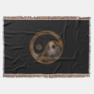 Yin Yang Throw Blanket