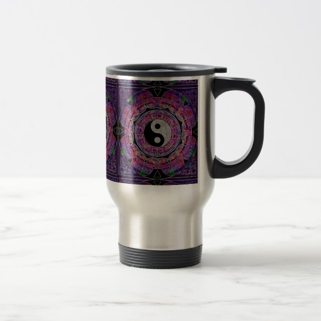 Yin Yang Travel Mug (Right)