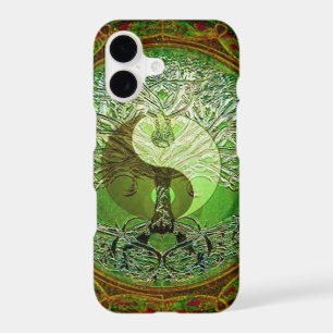 Yin Yang Tree of Life Green