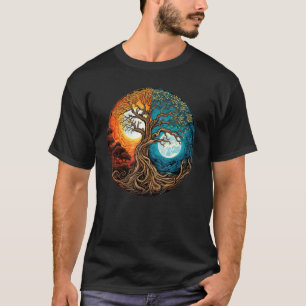 Yin Yang Tree of Life T-Shirt