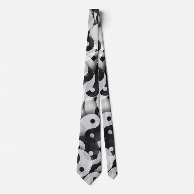 Yin Yang Universe Tie (Front)