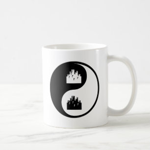 Yin Yang Urban Planning Coffee Mug