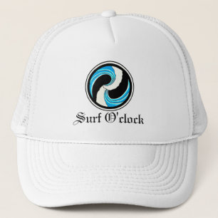 Yin Yang Waves Trucker Hat