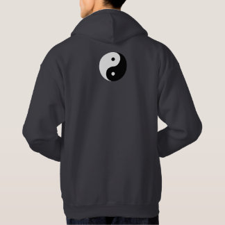 Yin Yang - white black Hoodie