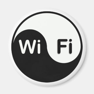 Yin Yang wi-fi magnet button