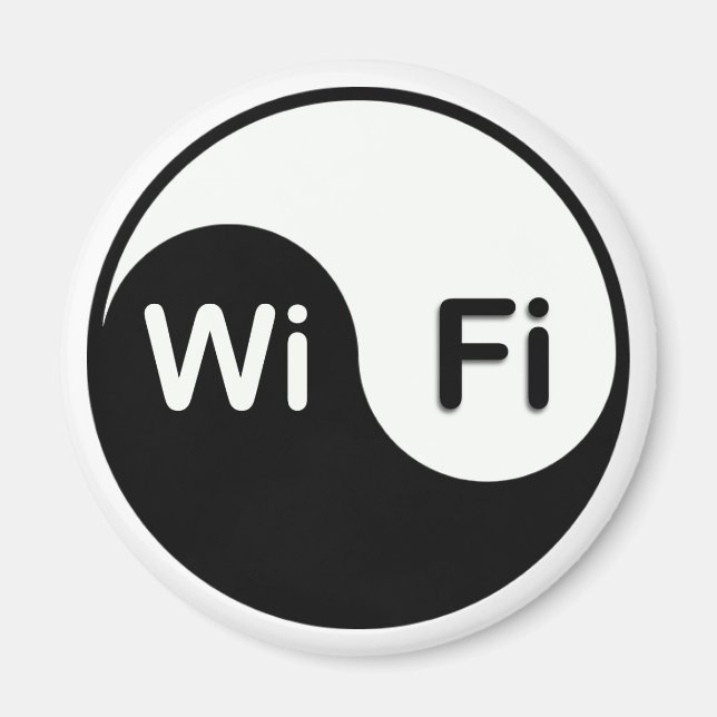 Yin Yang wi-fi magnet button (Front)