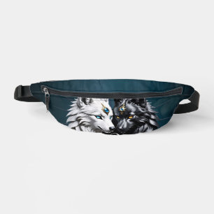 Yin Yang Wolves. Bum Bags