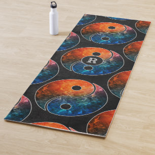 Yin Yang Yoga Mat w/your initial