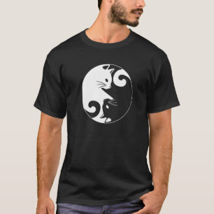 Yin Yang Yoga Zen Cute Cats for Cat 3 T-Shirt