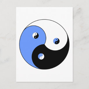 Yin Yang Yong Postcard