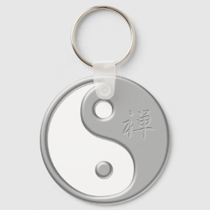 Yin Yang Zen Key Chain