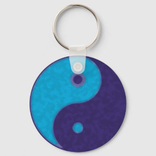 yin yang zen meditation tao key ring