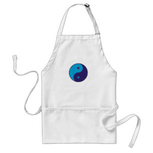 yin yang zen meditation tao standard apron