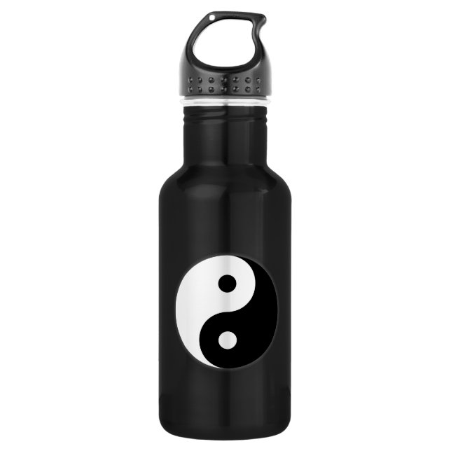 Ying and Yang 532 Ml Water Bottle (Front)