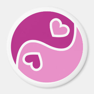 Ying And Yang Of Love Magnet
