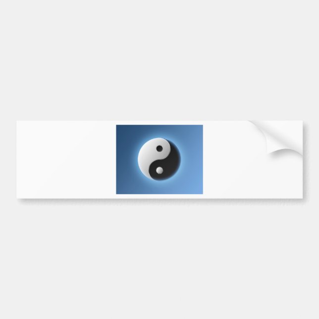 YING YANG BUMPER STICKER (Front)