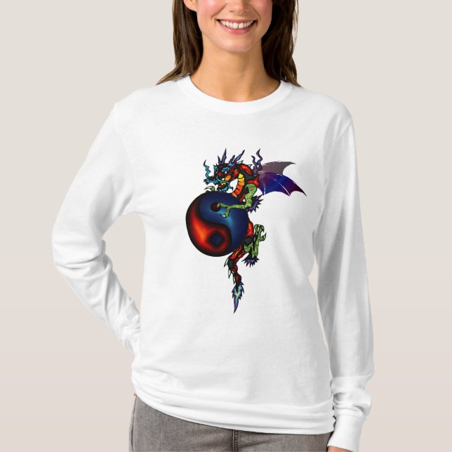 Ying Yang Dragon Shirt (Front)