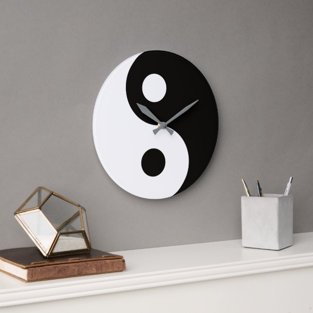 Ying Yang  dualities  Large Clock (Office)