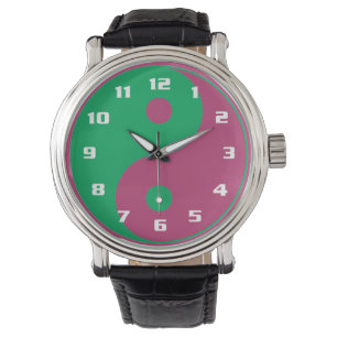 Ying Yang in Vibrant Colours Watch